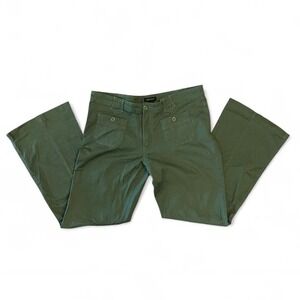 Vintage Y2K Olive Green Wide-Leg Utility‎ Pants